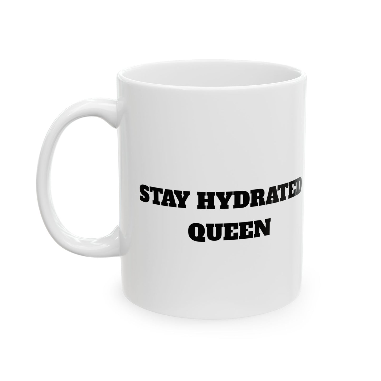 Crowned Mug - Fun Ceramic Coffee Cup for Royalty Lovers, Gift for Birthdays, Celebrations, or Self-Care Days, Unique Drinkware